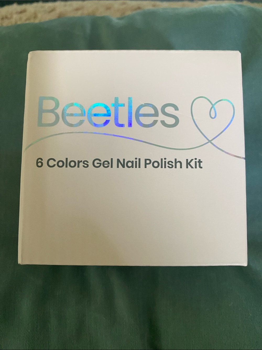 Beetles 6-Color Gel Nail Polish Kit - White